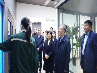 省工信廳總工程師、二級巡視員孫京軍一行 蒞臨卓越精工調(diào)研指導(dǎo)